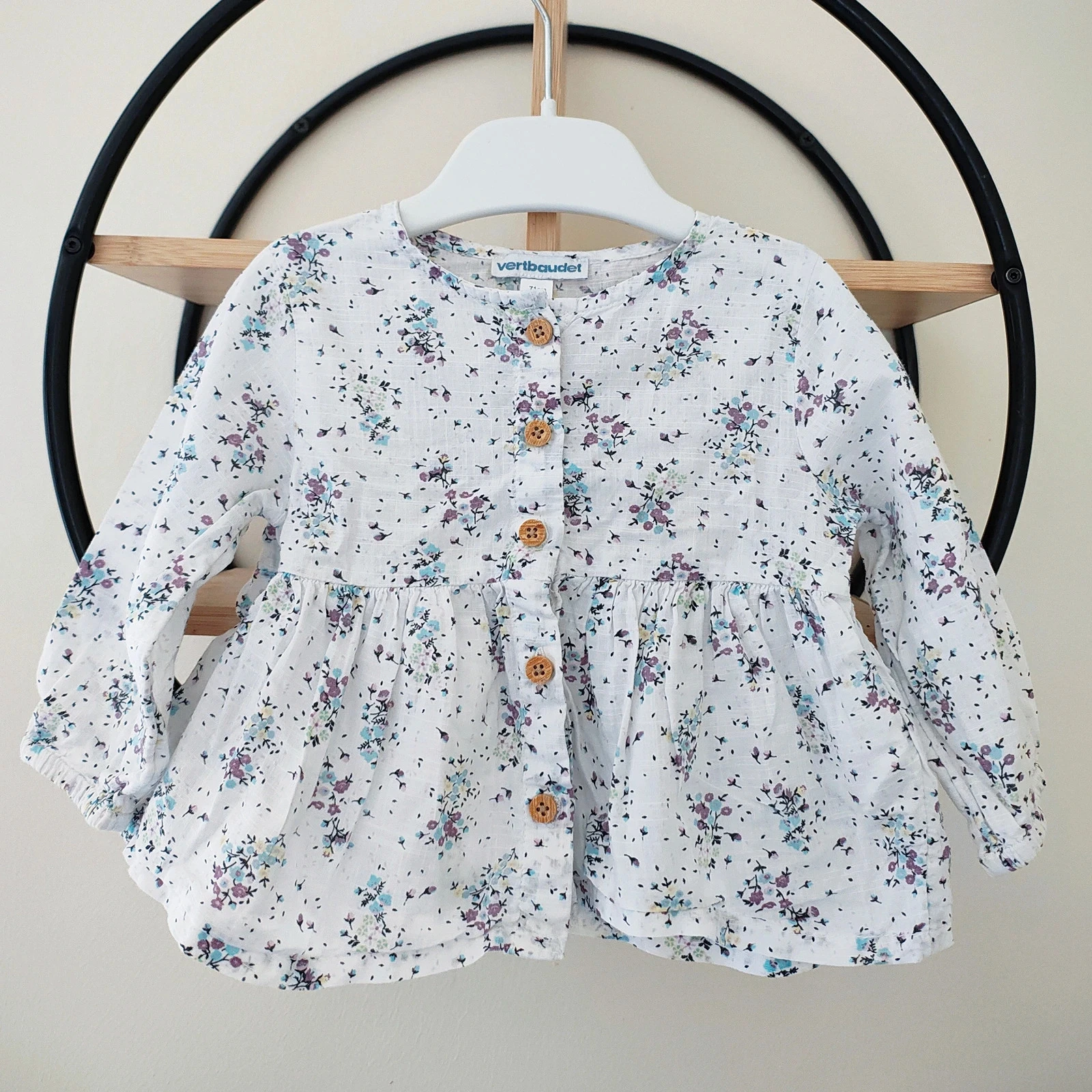9 mois blouse chemise Vertbaudet